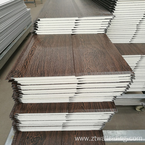 PU foam Wood metal carved insulated wall panels